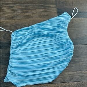 Blue Kids One Piece Swimsuit